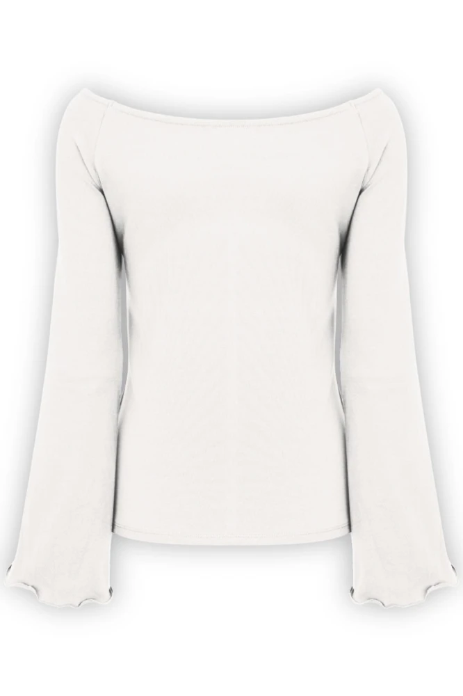 LAURA z długimi rękawami Star White tył.jpg