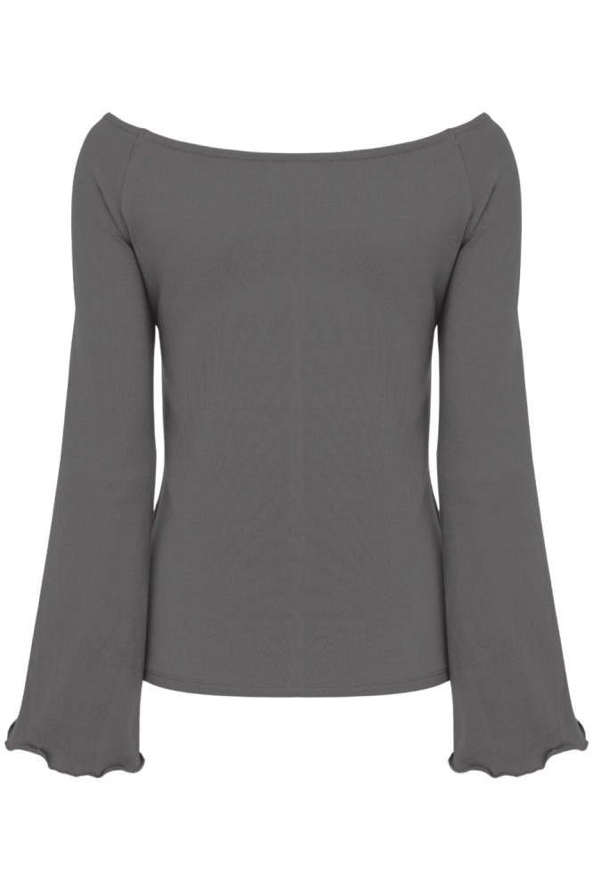 LAURA z długimi rękawami Charcoal Gray tył.jpg