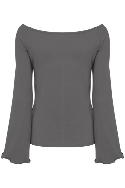 LAURA z długimi rękawami Charcoal Gray tył.jpg