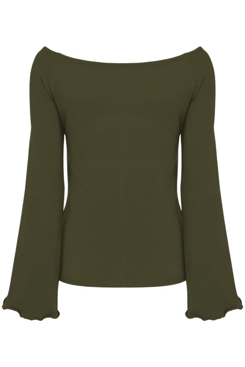 LAURA z długimi rękawami Olive Night tył.jpg