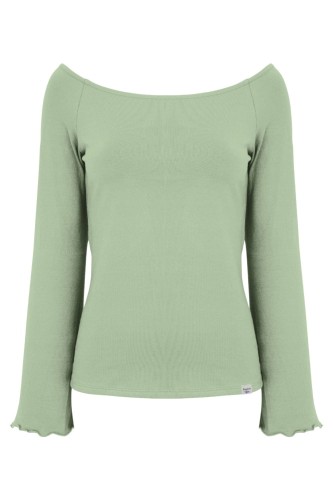 LAURA z długimi rękawami Iceberg Green przód.jpg