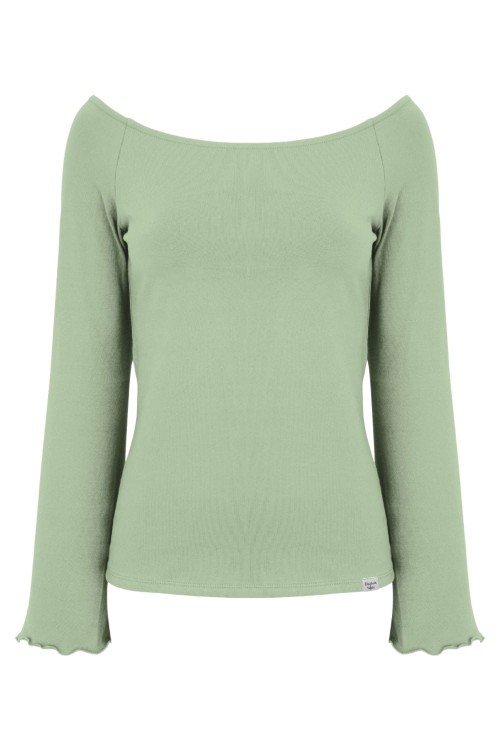 LAURA z długimi rękawami Iceberg Green przód.jpg