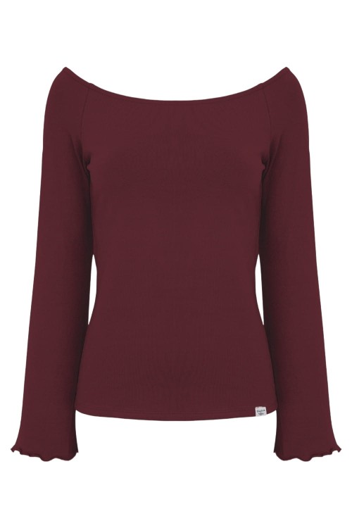 LAURA z długimi rękawami Windsor Wine przód.jpg