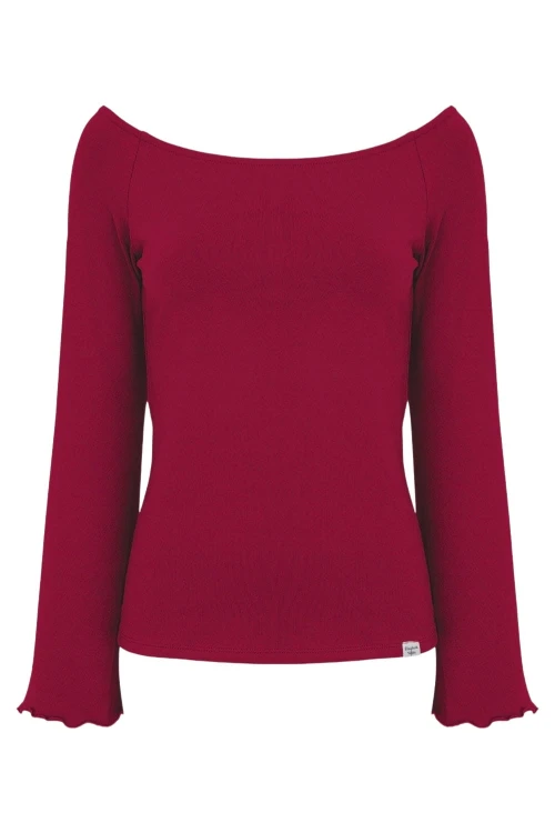 LAURA z długimi rękawami Jalapeño Red 2.0 przód.jpg