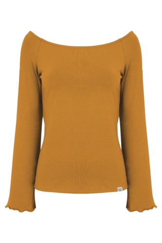 LAURA z długimi rękawami Sudan Brown przód.jpg