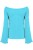 LAURA z długimi rękawami Cyan Blue tył.jpg