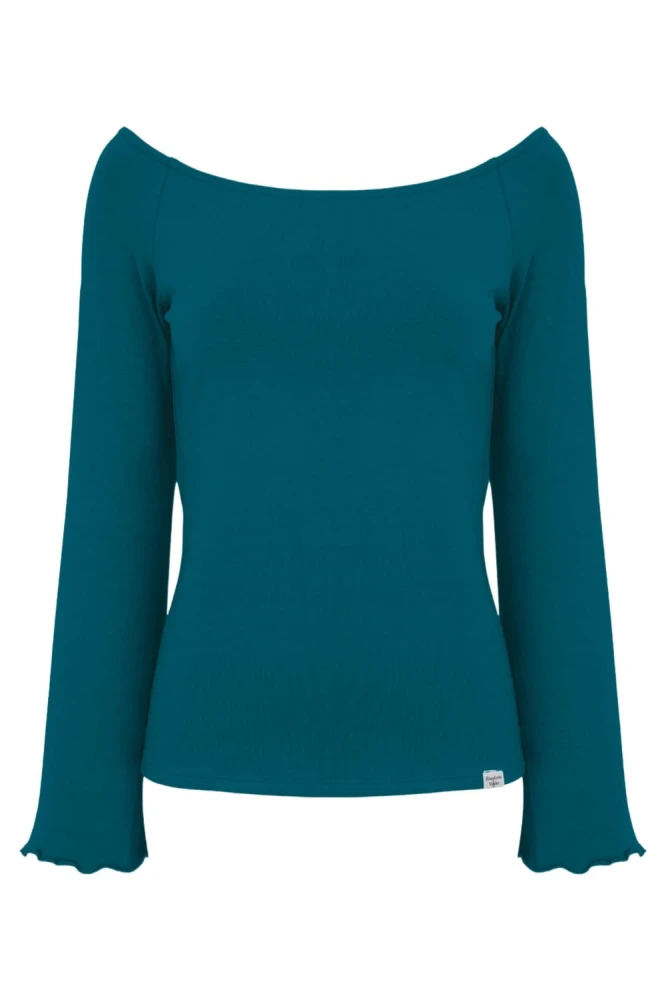 LAURA z długimi rękawami Moroccan Blue przód.jpg