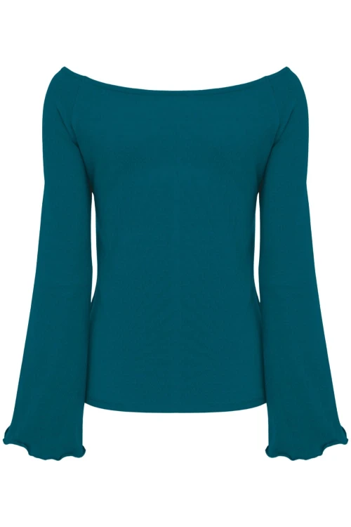 LAURA z długimi rękawami Moroccan Blue tył.jpg