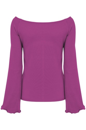 LAURA z długimi rękawami Festival Fuchsia tył.jpg