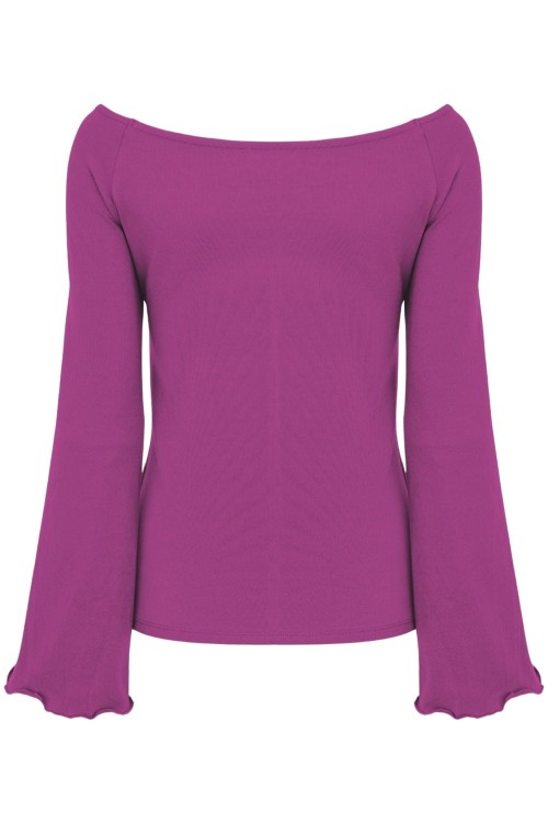 LAURA z długimi rękawami Festival Fuchsia tył.jpg