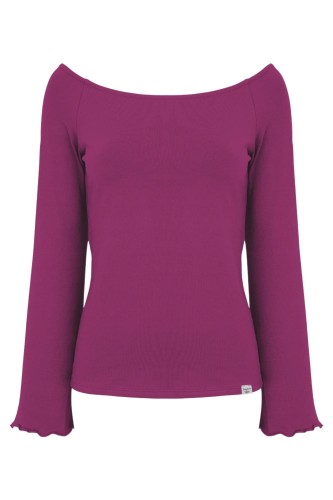 LAURA z długimi rękawami Raspberry Radiance przód.jpg