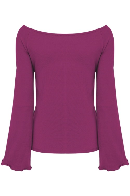 LAURA z długimi rękawami Raspberry Radiance tył.jpg