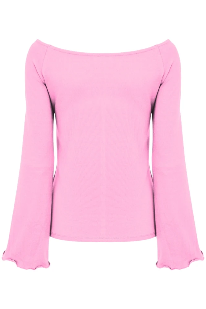 LAURA z długimi rękawami Sea Pink tył.jpg