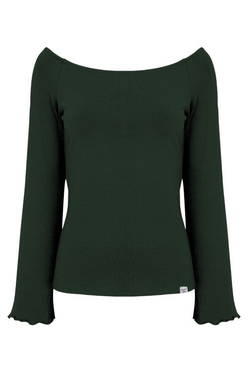 LAURA z długimi rękawami Darkest Spruce przód.jpg