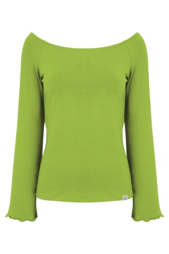 LAURA z długimi rękawami Greenery przód.jpg