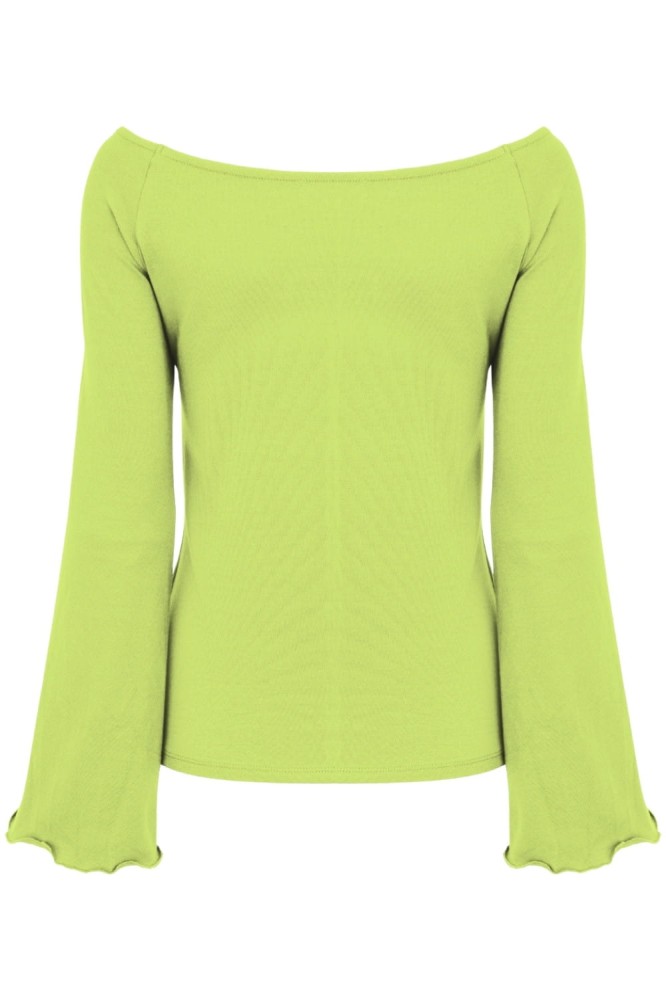 LAURA z długimi rękawami Green Glow tył.jpg