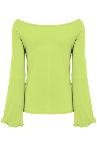 LAURA z długimi rękawami Green Glow tył.jpg