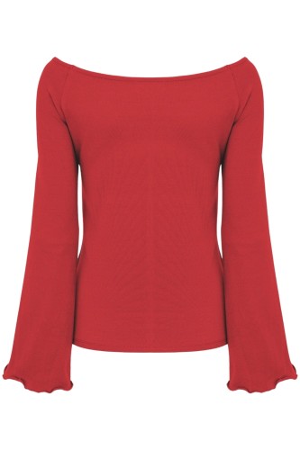 LAURA z długimi rękawami Scarlet Sage tył.jpg