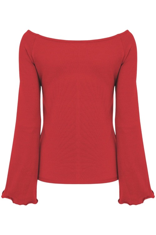 LAURA z długimi rękawami Scarlet Sage tył.jpg