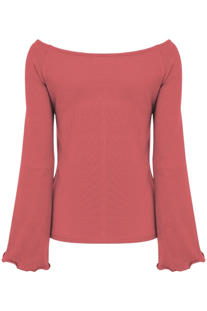LAURA z długimi rękawami Garnet Rose tył.jpg