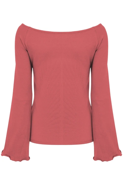 LAURA z długimi rękawami Garnet Rose tył.jpg