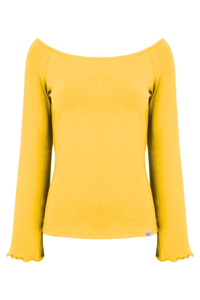 LAURA z długimi rękawami Habañero Gold przód.jpg