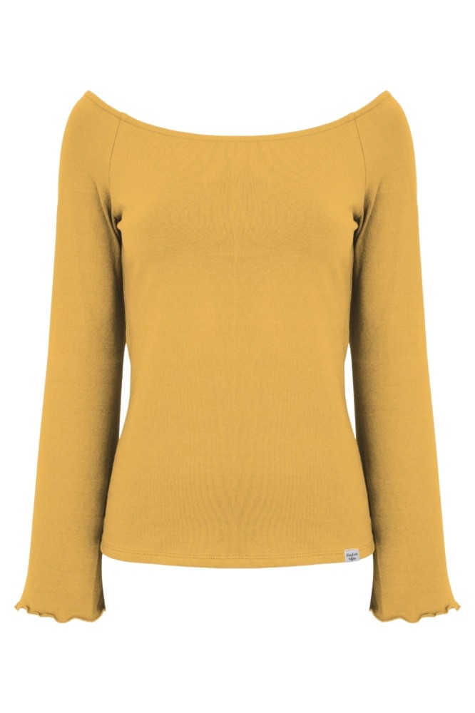 LAURA z długimi rękawami Mineral Yellow przód.jpg