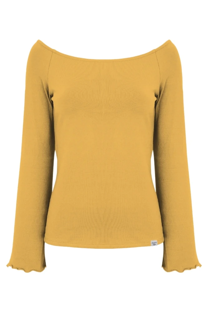 LAURA z długimi rękawami Mineral Yellow przód.jpg