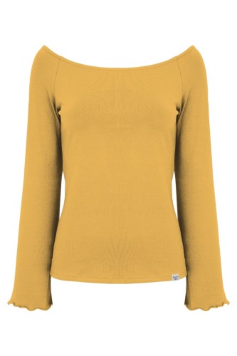 LAURA z długimi rękawami Mineral Yellow przód.jpg