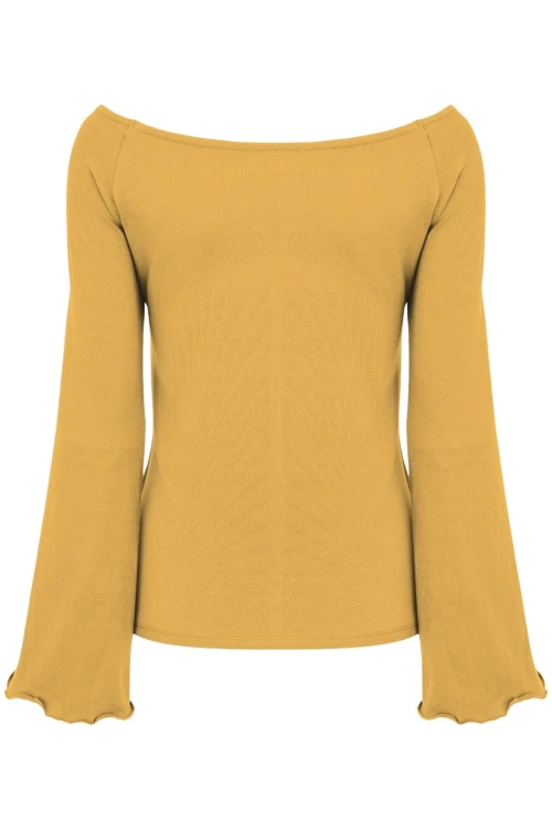 LAURA z długimi rękawami Mineral Yellow tył.jpg