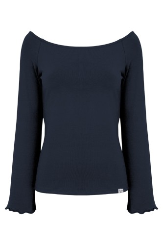 LAURA z długimi rękawami Blueberry przód.jpg