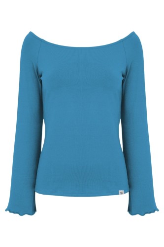 LAURA z długimi rękawami Vivid Blue przód.jpg