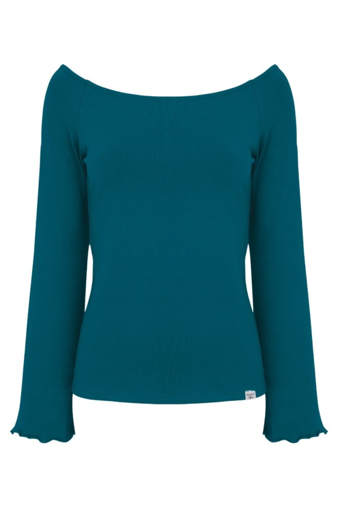 LAURA z długimi rękawami Moroccan Blue przód.jpg