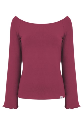 LAURA z długimi rękawami Beaujolais przód.jpg