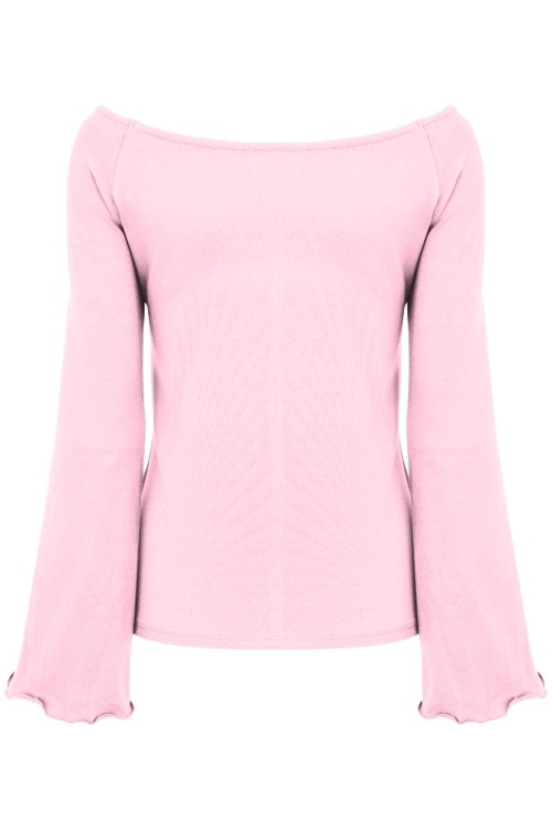 LAURA z długimi rękawami Parfait Pink tył.jpg