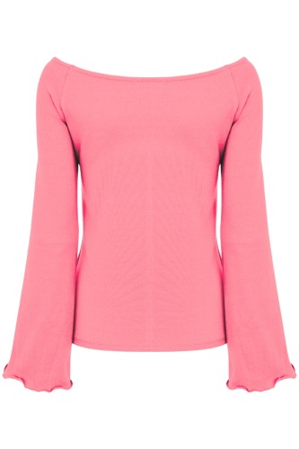 LAURA z długimi rękawami Geranium Pink tył.jpg