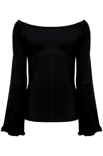 LAURA z długimi rękawami Black tył.jpg