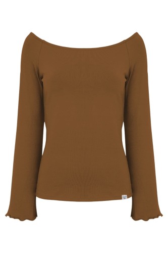 LAURA z długimi rękawami Toffee przód.jpg