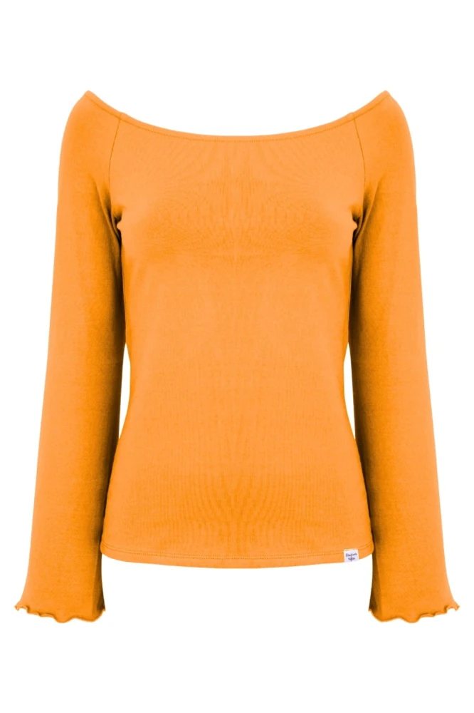 LAURA z długimi rękawami Blazing Orange przód.jpg