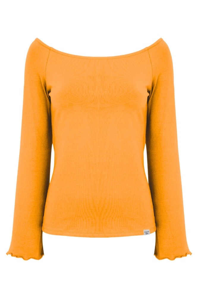 LAURA z długimi rękawami Butterscotch przód.jpg