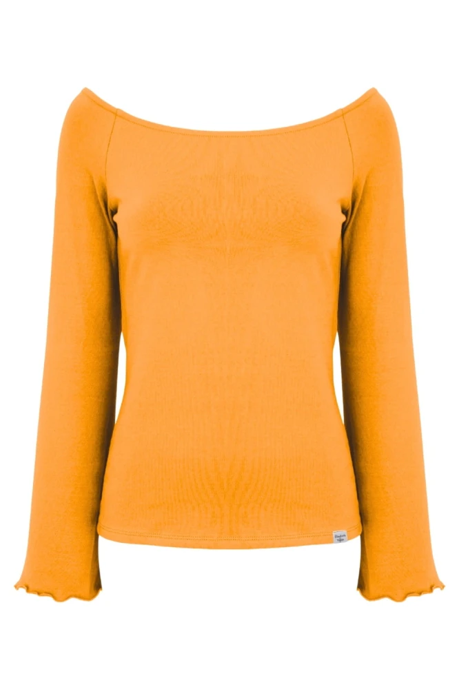 LAURA z długimi rękawami Butterscotch przód.jpg