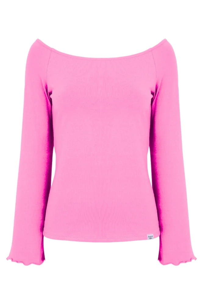 LAURA z długimi rękawami Aurora Pink przód.jpg