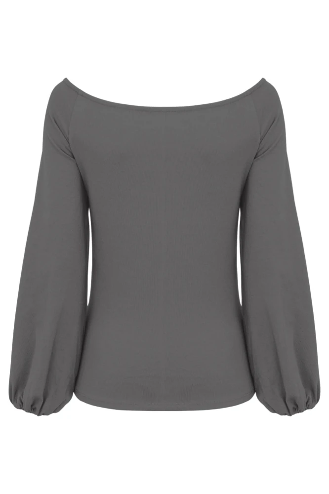 MORELLA z długimi rękawami Charcoal Gray tył.jpg