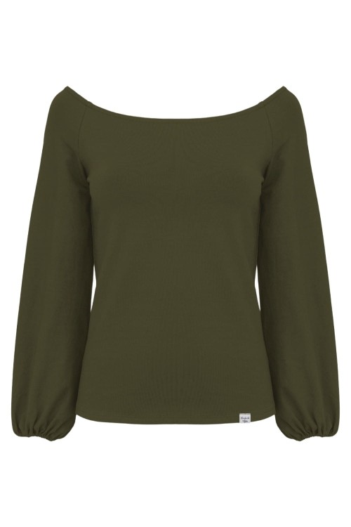 MORELLA z długimi rękawami Olive Night przód.jpg