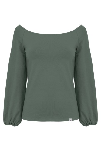 MORELLA z długimi rękawami Balsam Green przód.jpg