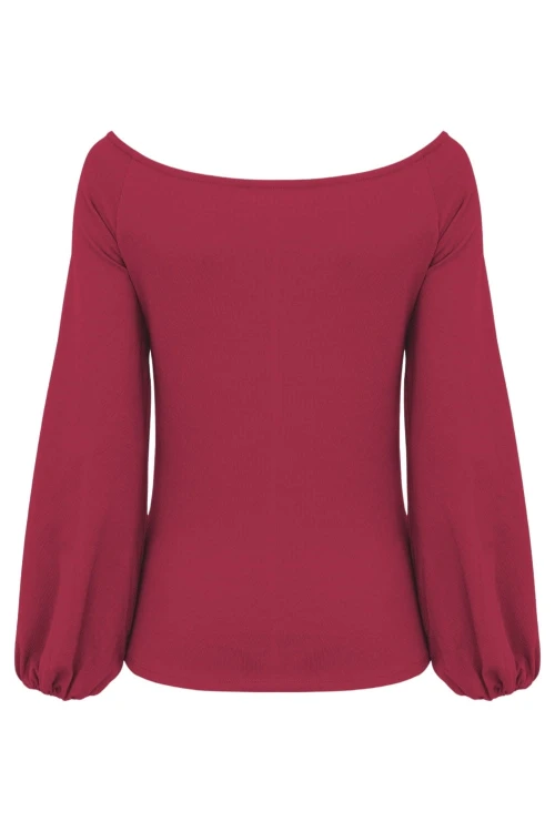 MORELLA z długimi rękawami Red Bud tył.jpg