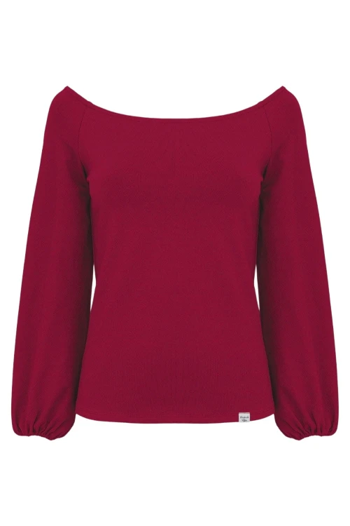 MORELLA z długimi rękawami Jalapeño Red 2.0 przód.jpg