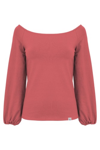 MORELLA z długimi rękawami Garnet Rose przód.jpg