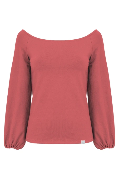 MORELLA z długimi rękawami Garnet Rose przód.jpg