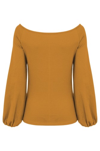 MORELLA z długimi rękawami Sudan Brown tył.jpg